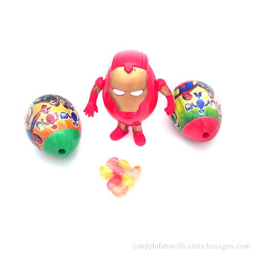 New creative surprise egg toy with candy inside